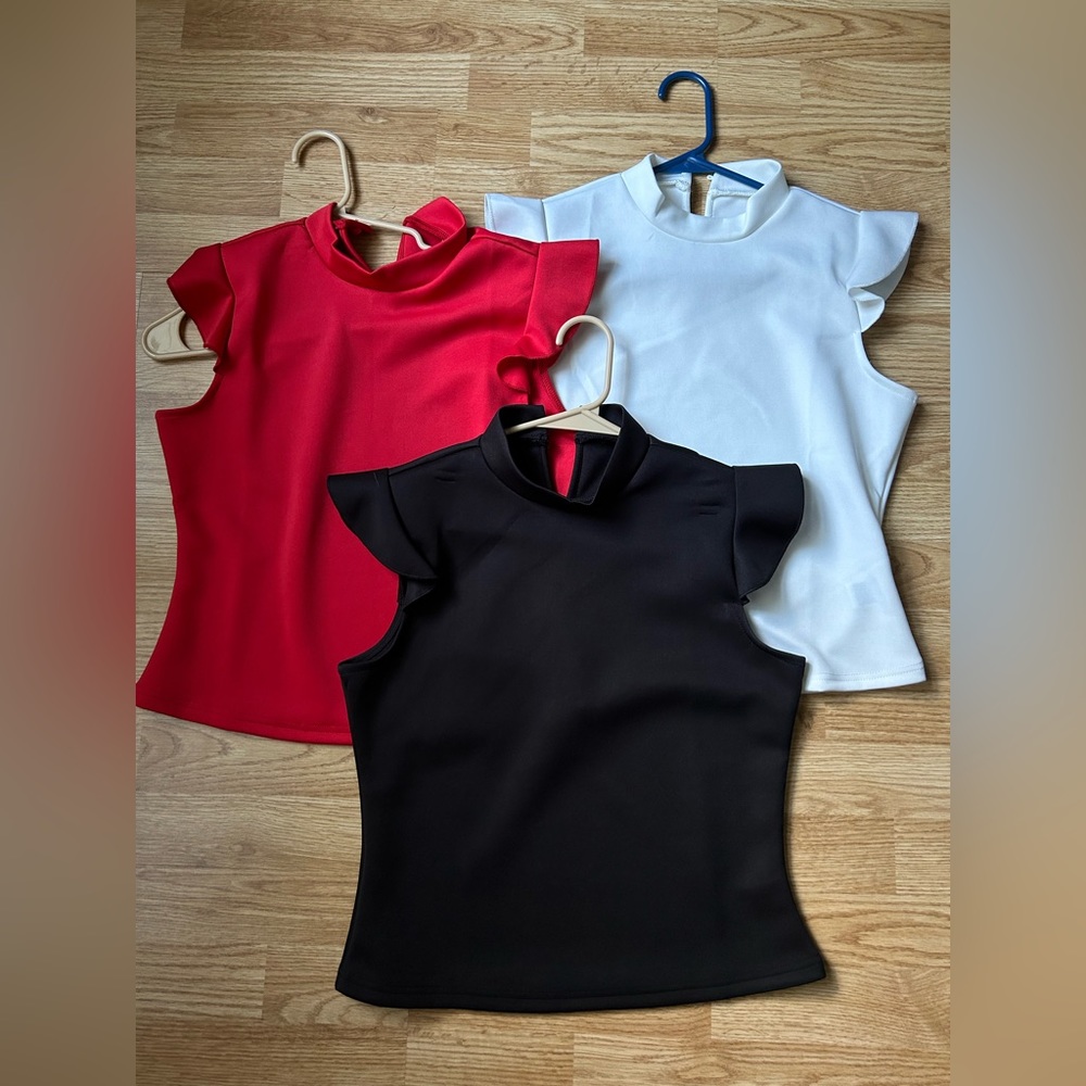 shein 3-pack blouse bundle